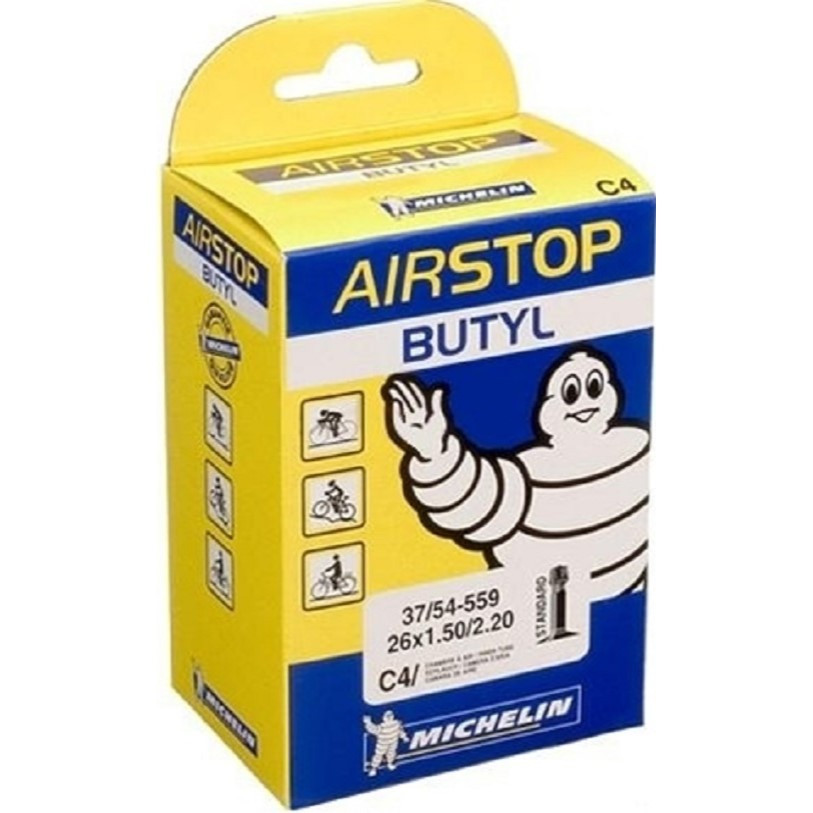 Michelin Airstop 700c x 18-23mm 40mm Presta Valve Tube 93g - 2019 price