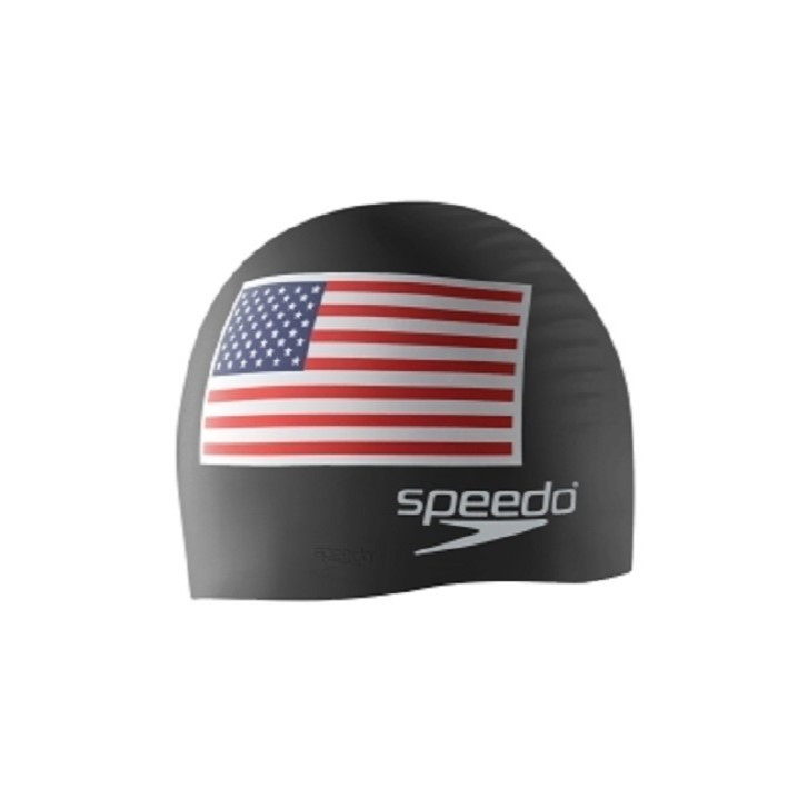 Speedo Silicone Flag Cap - Black - 2019 price