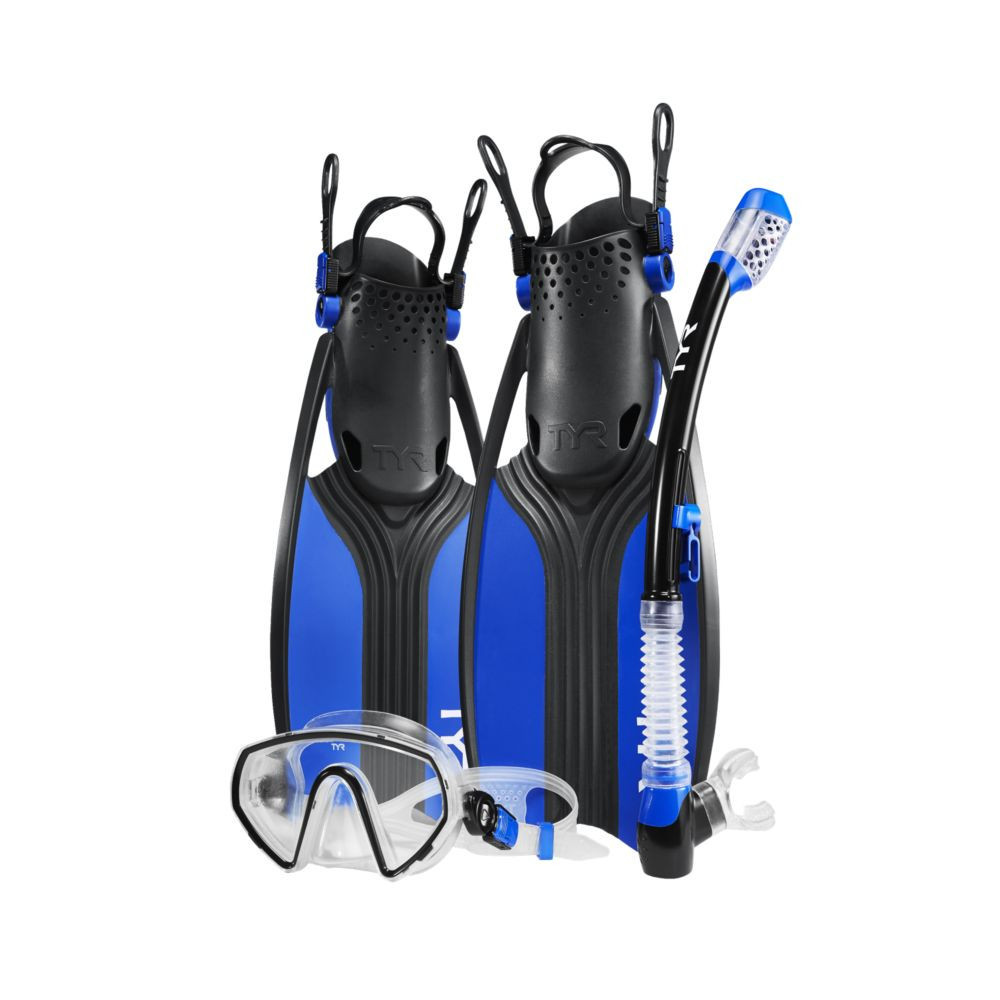 TYR Voyager Mask Snorkel Fin Set - 2019 price