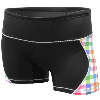 De Soto Femme Carrera Triathlon-Shorts – Leichtes Fleece-Pad, Breiter Bund, 2 Seitentaschen, UV-Schutz, Für Triathlon & Radsport