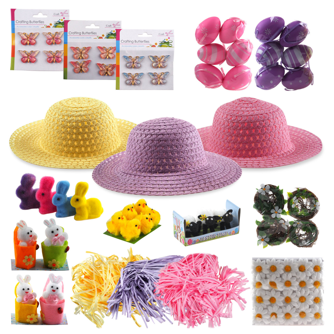 Hat Parade Easter Bonnet Hat Kit Girls Make Your Own Easter