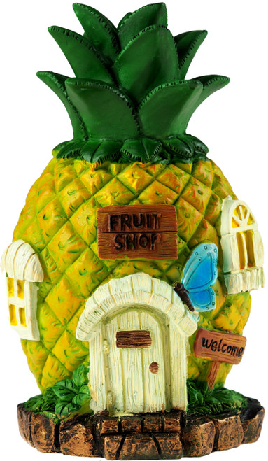 Secret Fairy Garden 20cm Pineapple House Ornament