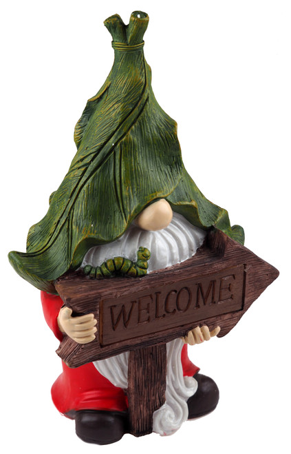 Large 31cm LED Solar Light Up Gonk Gnome WELCOME Ornament Figurine Large 31cm LED Solar Light Up Gonk Gnome WELCOME Ornament Figurine