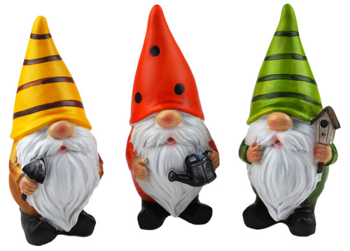 Gonk Gnome 17cm Garden Ornament Figurines - Ladybird, Bumble Bee (Set of 3) Gonk Gnome 17cm Garden Ornament Figurines - Ladybird, Bumble Bee (Set of 3)