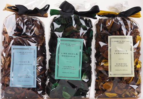 Pot Pourri - Peony, Lime Basil Mandarin, Mimosa Cardamom (Set of 3)