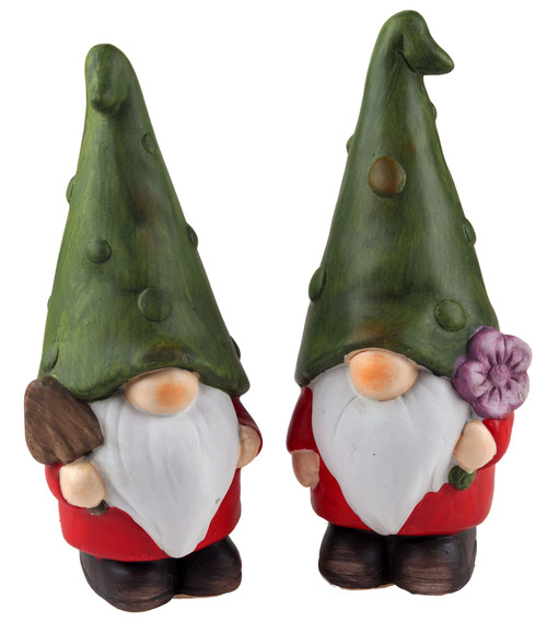 Gonk 23cm Gnome Garden Ornament Figurines (Set of 2) Gonk 23cm Gnome Garden Ornament Figurines (Set of 2)