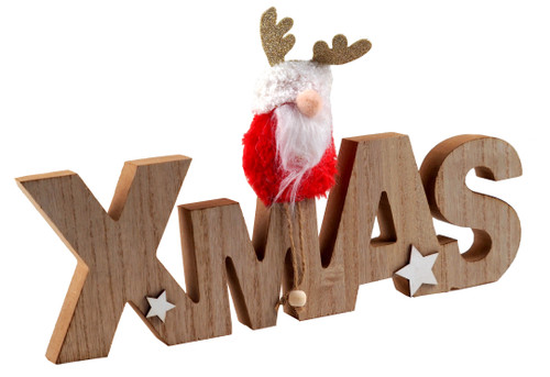 Xmas 21cm Word Red Gonk Sitting Ornament Free Standing Ornament Decoration Xmas 21cm Word Red Gonk Sitting Ornament Free Standing Ornament Decoration