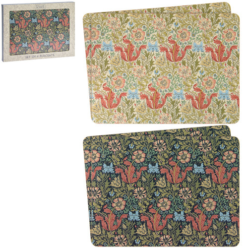 Hardback Laminated Placemats - Set of 4 - Compton