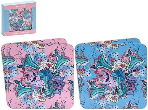 Hardback Laminated Coasters - Lucerne - Set of 4 Hardback Laminated Coasters - Lucerne - Set of 4