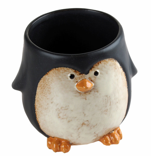 Cute Penguin Plant Pot - For Houseplants - 16cm Cute Penguin Plant Pot - For Houseplants - 16cm