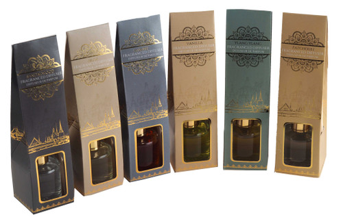 Scented Reed Diffuser Home Fragrance Kits - Complete Set of 6 - Bulk Buy Value Scented Reed Diffuser Home Fragrance Kits - Complete Set of 6 - Bulk Buy Value