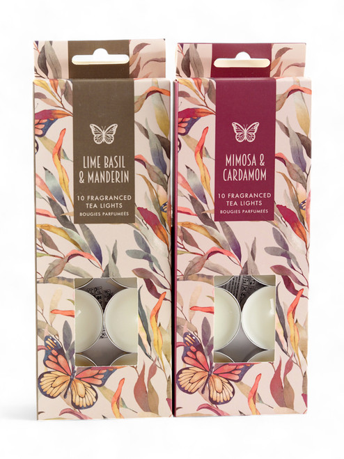 Fragranced Tealight Candle Set - 20 Tealights Total - Set of 2 Fragranced Tealight Candle Set - 20 Tealights Total - Set of 2