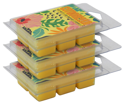 Citronella Scented Wax Melts - Set of 3 Packs