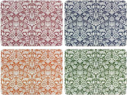 Hardback Laminated Placemats - Set of 4 - Sunflower Hardback Laminated Placemats - Set of 4 - Sunflower