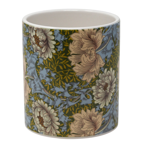 Indoor Ceramic Plant Pot with Floral Botanical Pattern - Blanche