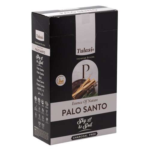 Palo Santo Incense Sticks Charcoal Free Retail Display - 12 Boxes (144 Sticks)