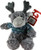 Cute Grey 27cm Reindeer Soft Plush Toy - With Christmas Knitted Jumper