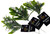 3 X Glitter Mistletoe Artificial Christmas Flower Pick Decorations / Arrangements 3 X Glitter Mistletoe Artificial Christmas Flower Pick Decorations / Arrangements