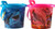 Set Of 2 Blue Shark And Pink Dolphin Bucket And Spade Sets - Beach Toy