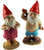 Set Of 20cm Fun Garden Towel Gnome Ornaments Figurines - Drying Off  Set Of 20cm Fun Garden Towel Gnome Ornaments Figurines - Drying Off