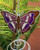 Purple Emperor Butterfly Sun Catcher Wind Chime - Hanging Home Garden Decoration Purple Emperor Butterfly Sun Catcher Wind Chime - Hanging Home Garden Decoration