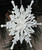 Set Of 6 Large 3D Ornate White Snowflake Christmas Tree Baubles Decorations Set Of 6 Large 3D Ornate White Snowflake Christmas Tree Baubles Decorations