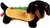 Soft 28cm Dachshund Sausage Dog Plush Cuddly Toy - Hot Dog