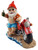 Novelty Garden Gnome With Beer And Motorbike Ornament