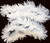 4 Meters Dazzling White Christmas Tinsel Decoration (2 x 2 Meter Strands)