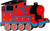 Wall Hanging 33cm Child's Bedroom Light Up LED Train Light