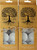 20 Tree Of life Tea light candles -  Sandalwood scented