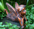 Bronze Effect 24cm Laying Garden Fairy Ornament Figurine