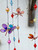 Triple Extra Long 80cm Butterfly Sun Catcher Hanging Garden Wind Chime