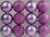 Large 8cm Soft Pink / Lilac Christmas Tree Baubles Decorations (Set of 12) Large 8cm Soft Pink / Lilac Christmas Tree Baubles Decorations (Set of 12)