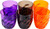 Set Of 6 Halloween Reusable Plastic Skeleton Hand Drinking Cups Glasses