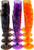 Set Of 12 Reusable Plastic Flute Stem Glasses - Skeleton Hand Design