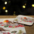 Set Of 4 Robin In Snow Scene Christmas Dinner Place Mats And Coasters Set Of 4 Robin In Snow Scene Christmas Dinner Place Mats And Coasters