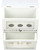 White Egg Storage Cabinet - Wooden Country Kitchen Design