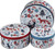 Festive Wildlife Animals Christmas Baking Cake Tins (Set of 3)