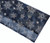 Sheer Voile Christmas Table Runner - 150 X 32cm - Navy Blue Silver Snowflakes