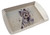 Melamine Plastic 23x16cm Snack Cake Tray Watercolour Dogs - Westie Melamine Plastic 23x16cm Snack Cake Tray Watercolour Dogs - Westie