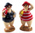Large 17cm Curvy Lady In Swim Costumes Novelty Figurines Ornaments (Set of 2)
