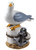 Seagull With Anchor On Post 20cm Figurine Nautical Ornament Seagull With Anchor On Post 20cm Figurine Nautical Ornament