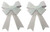 XL White LED Light Up Christmas Bow 43cm Large Decorations (Set of 2) XL White LED Light Up Christmas Bow 43cm Large Decorations (Set of 2)