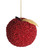 Red Glitter Apple Christmas Tree Baubles Decorations (Set of 6) Red Glitter Apple Christmas Tree Baubles Decorations (Set of 6)