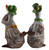 Mr And Mrs Duck Ornaments - Large 25cm Figurines - Set of 2