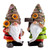 Sunflower Beehive Gonks Gnomes 19cm Garden Ornament - Set of 2 Sunflower Beehive Gonks Gnomes 19cm Garden Ornament - Set of 2