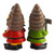 Sunflower Beehive Gonks Gnomes 19cm Garden Ornament - Set of 2 Sunflower Beehive Gonks Gnomes 19cm Garden Ornament - Set of 2
