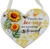 Amazing Friend Bumble Bee Heart Quote Wall Hanging Plaque With Sunflowers