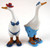 Bikini Wearing Mr And Mrs Duck Ornaments - 15cm Figurines - Set of 2
